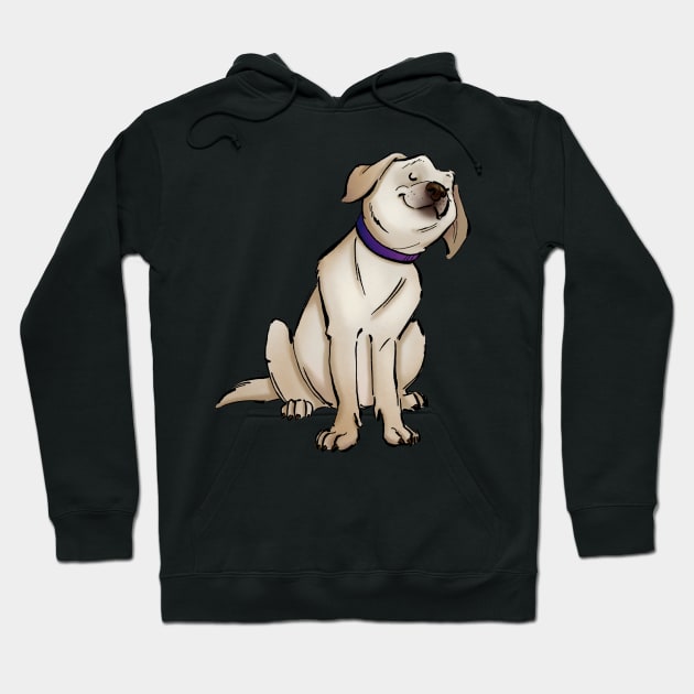 Labrador retriever puppy Hoodie by PaulaBS